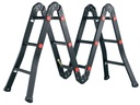 Folding Aluminum Ladder-B6 in Black Color