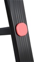 Folding Aluminum Ladder-B6 in Black Color