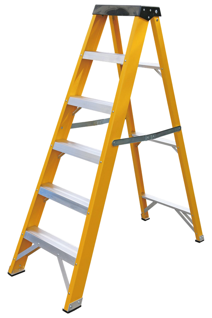 FSS-3 Fiberglass Stepladder (Single Side)