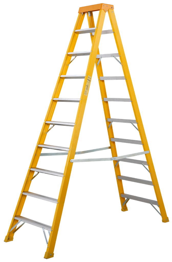FDS-10 Fiberglass Stepladder
