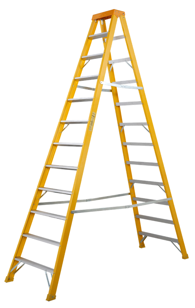 FDS-12 Fiberglass Stepladder