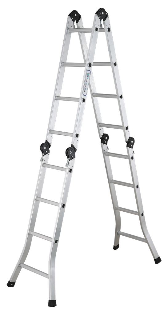 B6-165 Folding Aluminum Ladder
