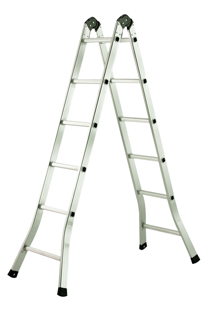 B2-125 Folding Aluminum Ladder